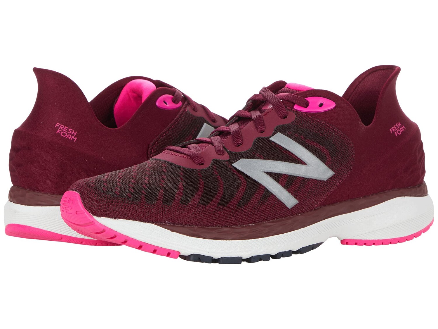 

Детские кроссовки New Balance Fresh Foam 860v11, бордовый/розовый