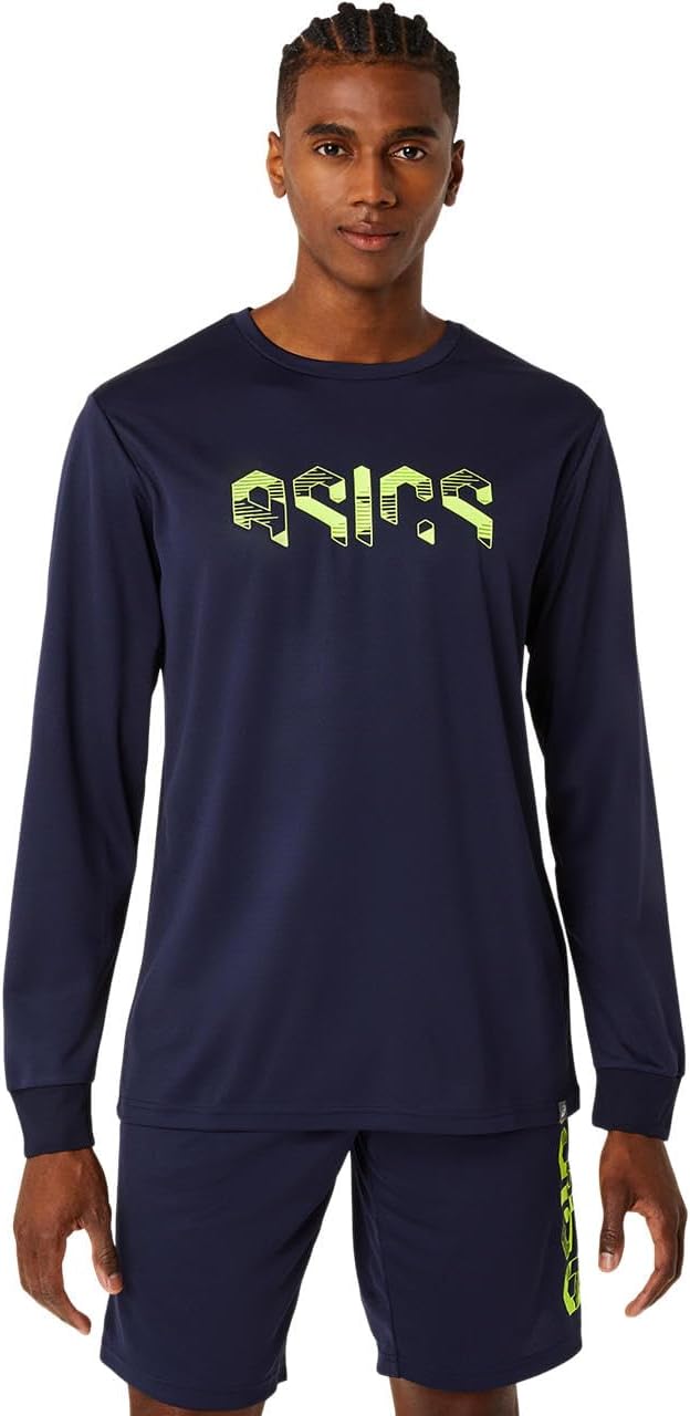 

Мужская футболка ASICS Hex Graphic Dry Shirt (2031E487), желтый