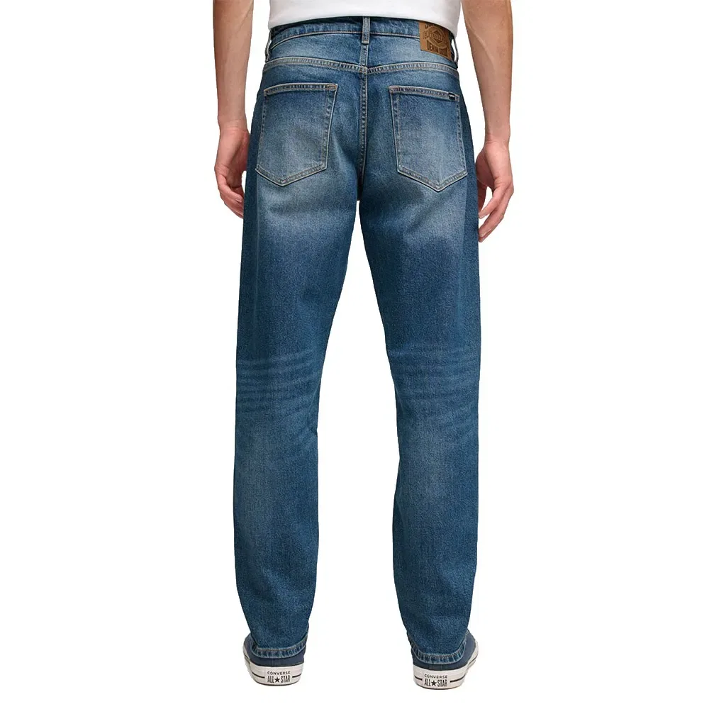 Мужские джинсы зауженные Vintage Tapered Superdry, Blue — фото 2