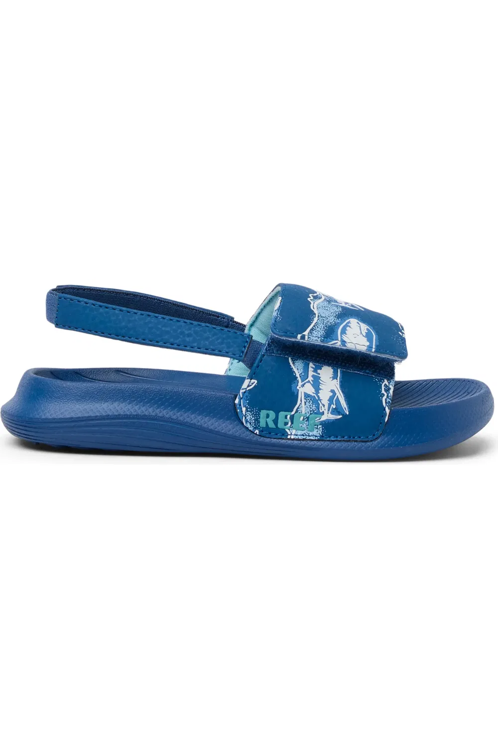 Сандалии детские регулируемые Salty Slingback Reef, Royal Sharks — фото 2