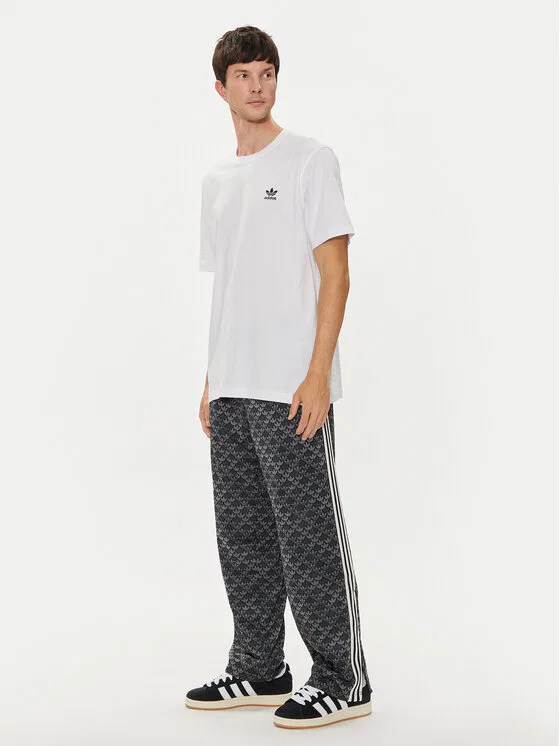 Футболка regular fit Trefoil Essentials Adidas, белый — фото 2