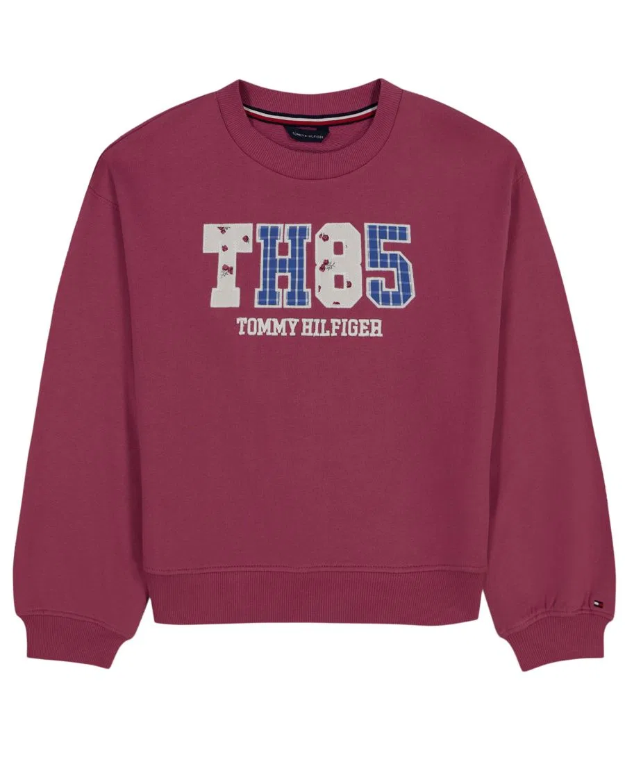 Свитшот с принтом Tommy Hilfiger, Berry Blast