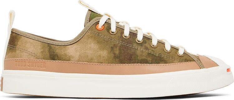 

Кроссовки Converse Todd Snyder x Jack Purcell Low Rebel Prep, зеленый