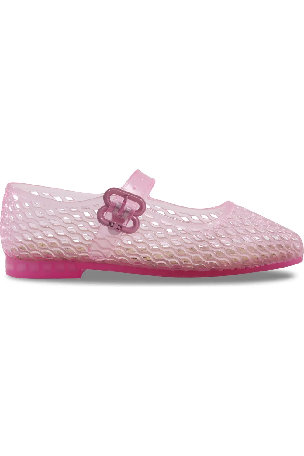Детские туфли слипоны с регулируемым ремешком Quinn Sam Edelman, розовый — фото 2