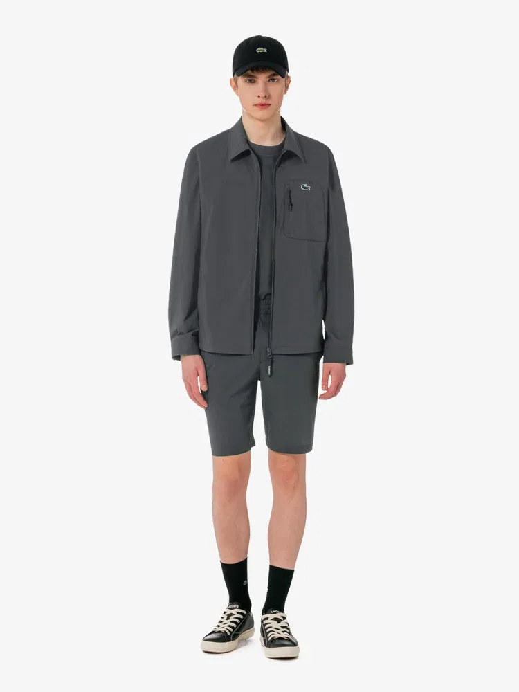 Шорты теннисные Woven Setup LACOSTE, Grey