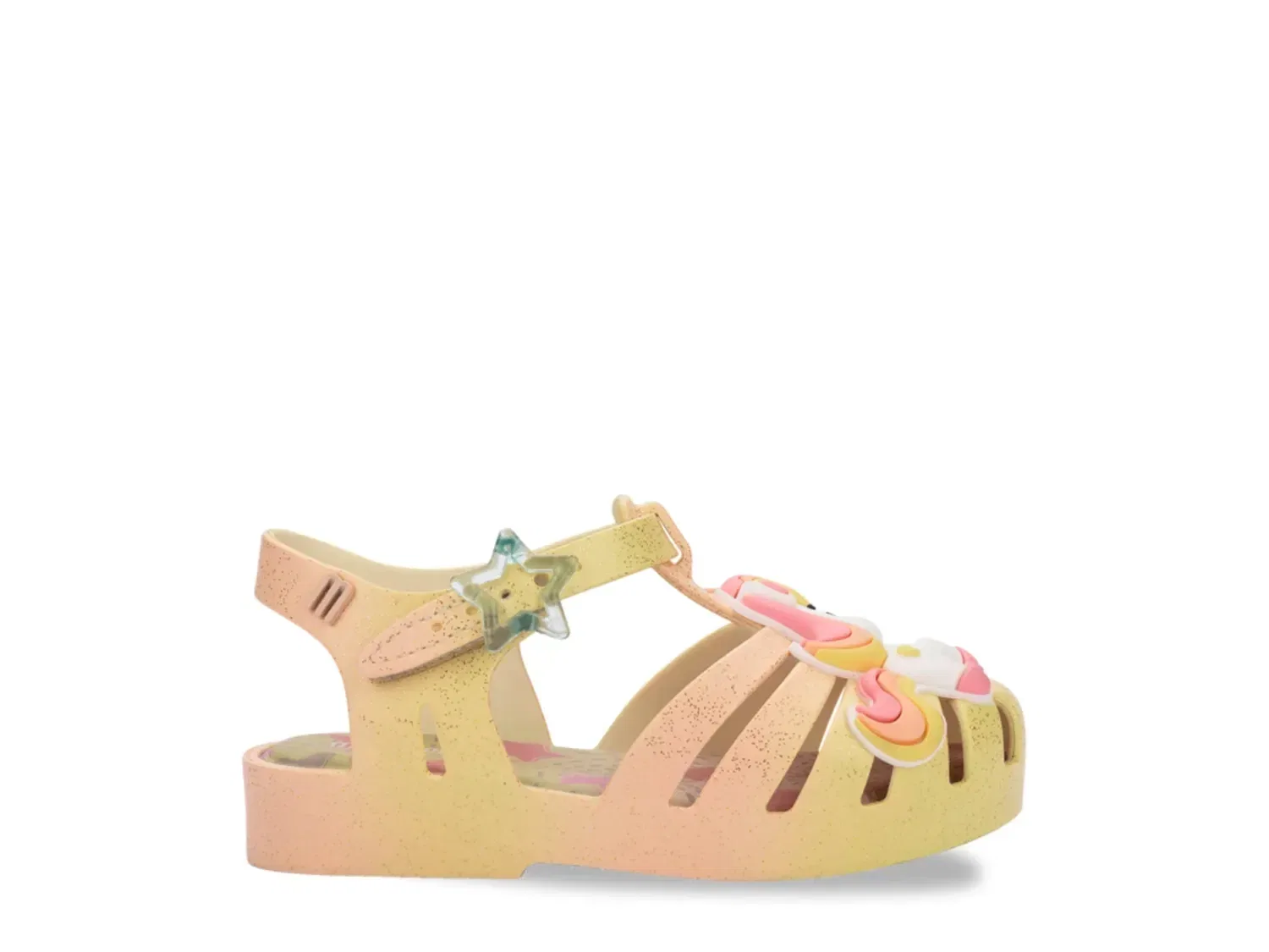 Сандалии Possession Unicorn Jelly Mini Melissa, желтый — фото 3