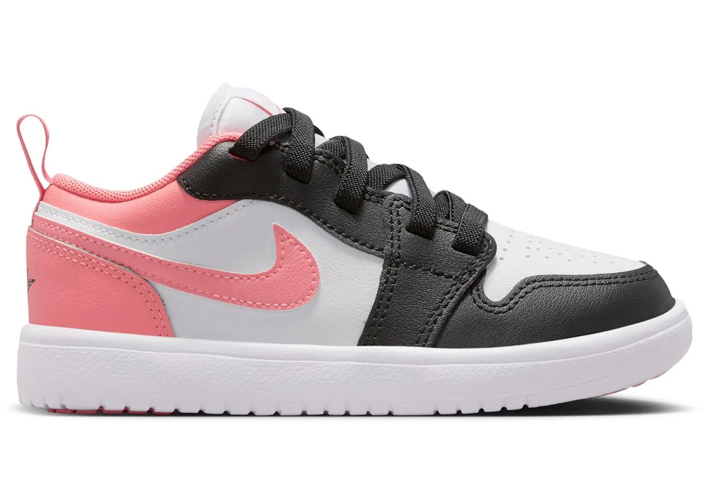 Детские кроссовки Jordan 1 Low ALT Black Pink Gaze, цвет Black/White/Pink Gaze