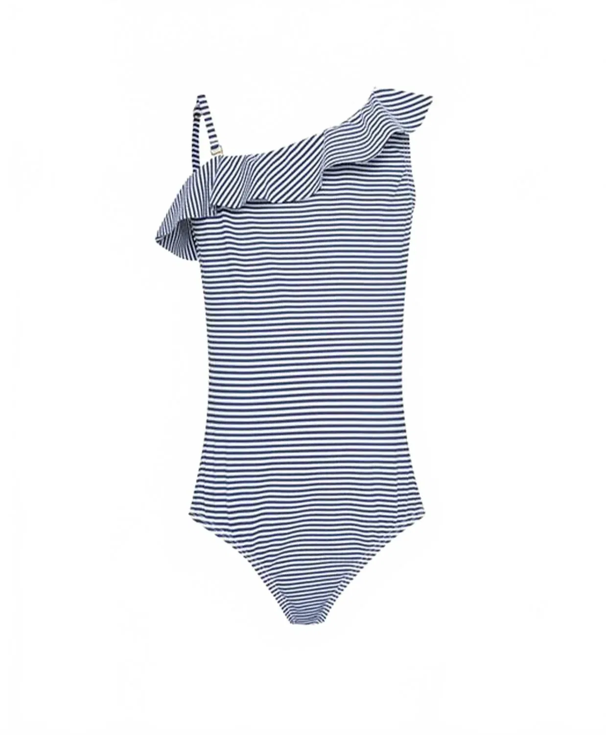 Детский купальник с рюшами на одно плечо Emma Ruffle PQ Swim, Anchor