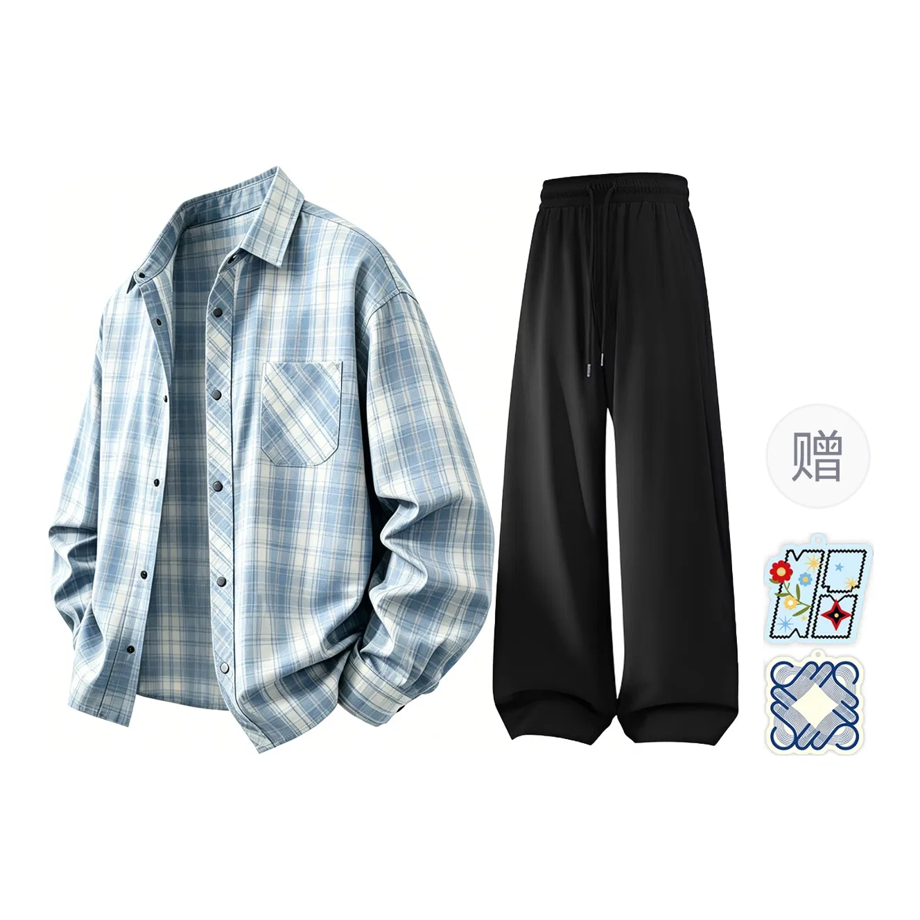 Детский комплект рубашки с шортами Unisex MIIOW
