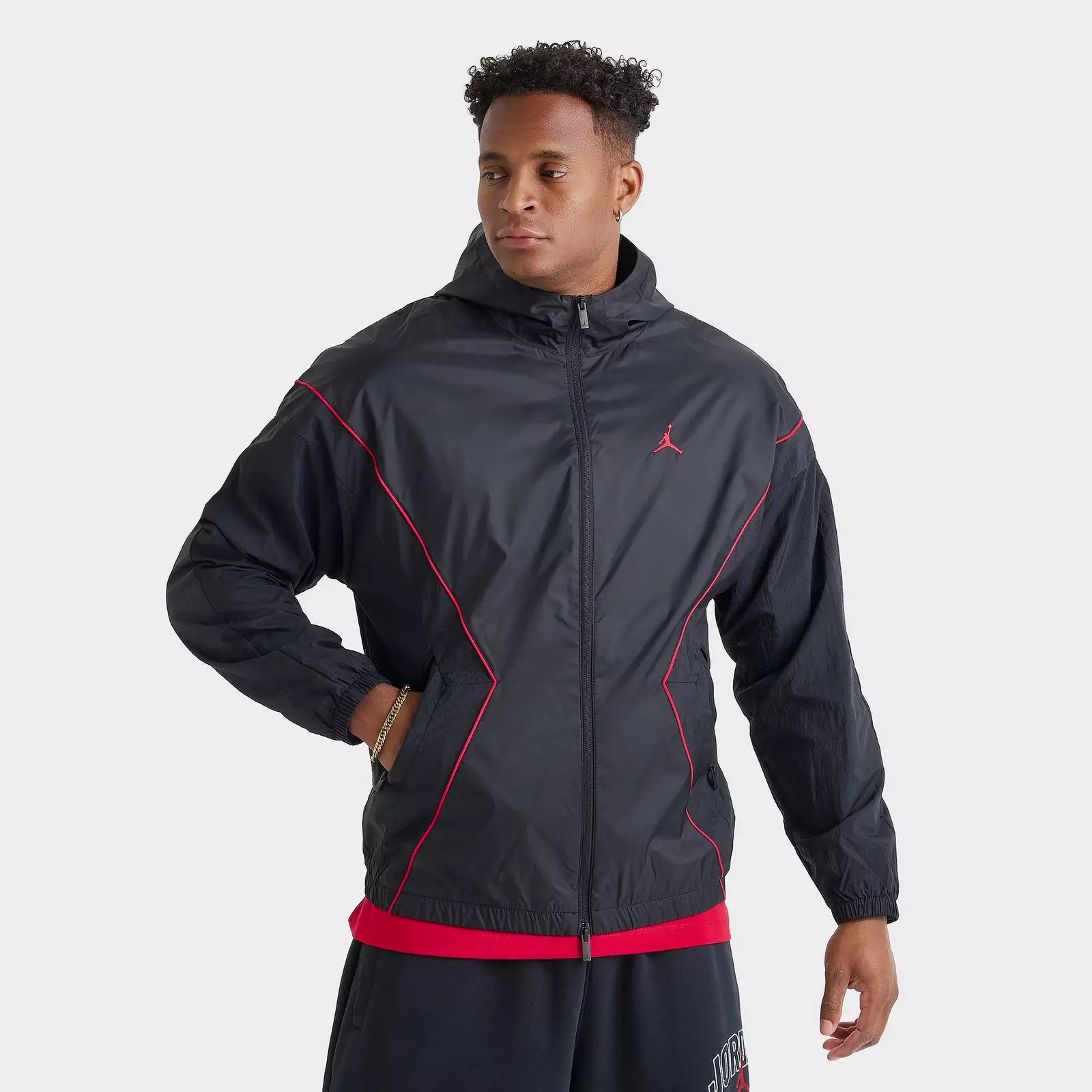 

Куртка Men's Jordan Brooklyn Hooded Draft, черный