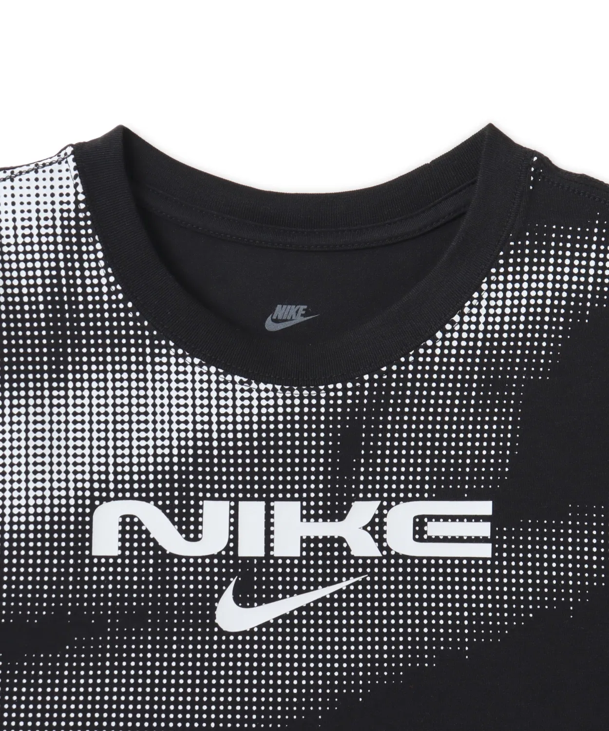 Женская футболка с коротким рукавом укороченная Nike Sportswear Chill Knit, Черный — фото 3