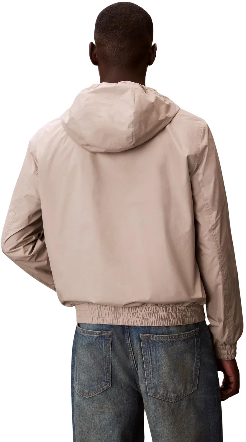 Мужская куртка с капюшоном из нейлона Calvin Klein, BROWN (Vintage Khaki) — фото 3