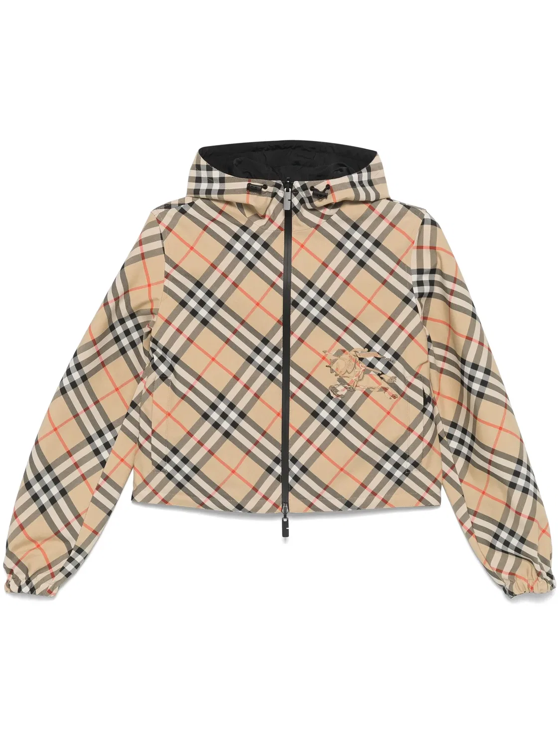 Пиджак в винтажной клетке Burberry, коричневый