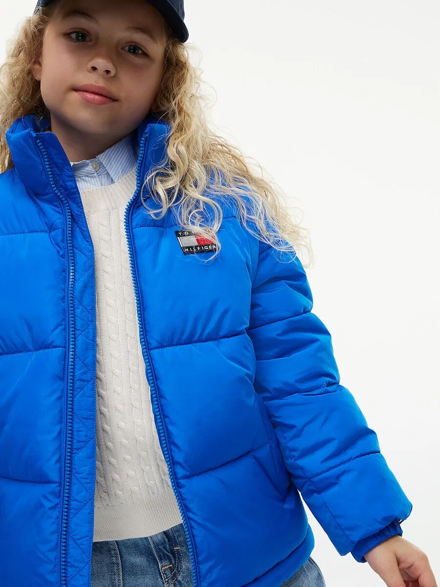 Зимняя куртка TOMMY HILFIGER 'Heritage' синего цвета — фото 3