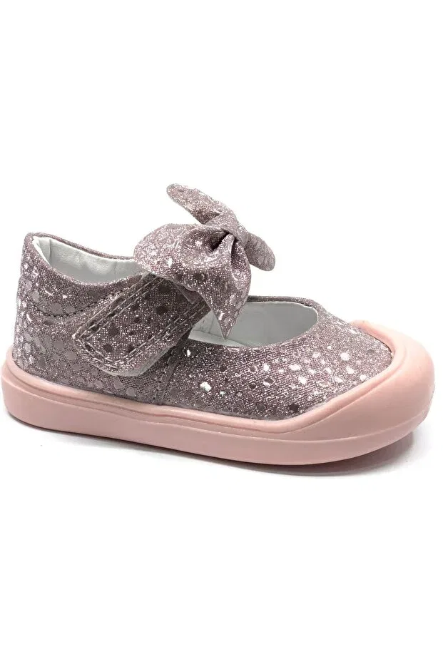 Детские кроссовки для девочек ортопедические Cool darla first step baby o orthopedic kids sneakers Kocamanlar, Powder — фото 3