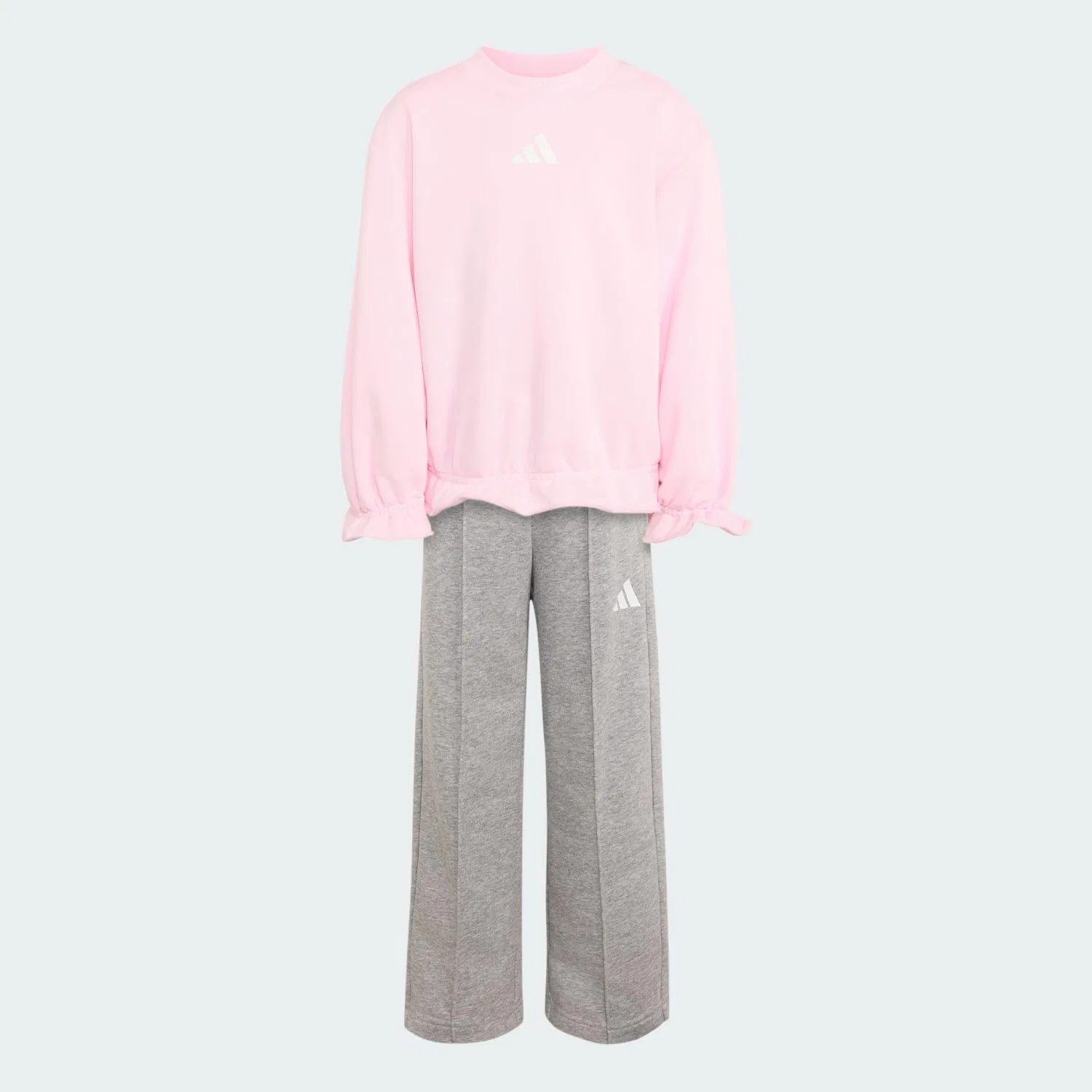 Детский спортивный костюм с рюшами Seasonals Sweatset Adidas, Altrosa Weiss