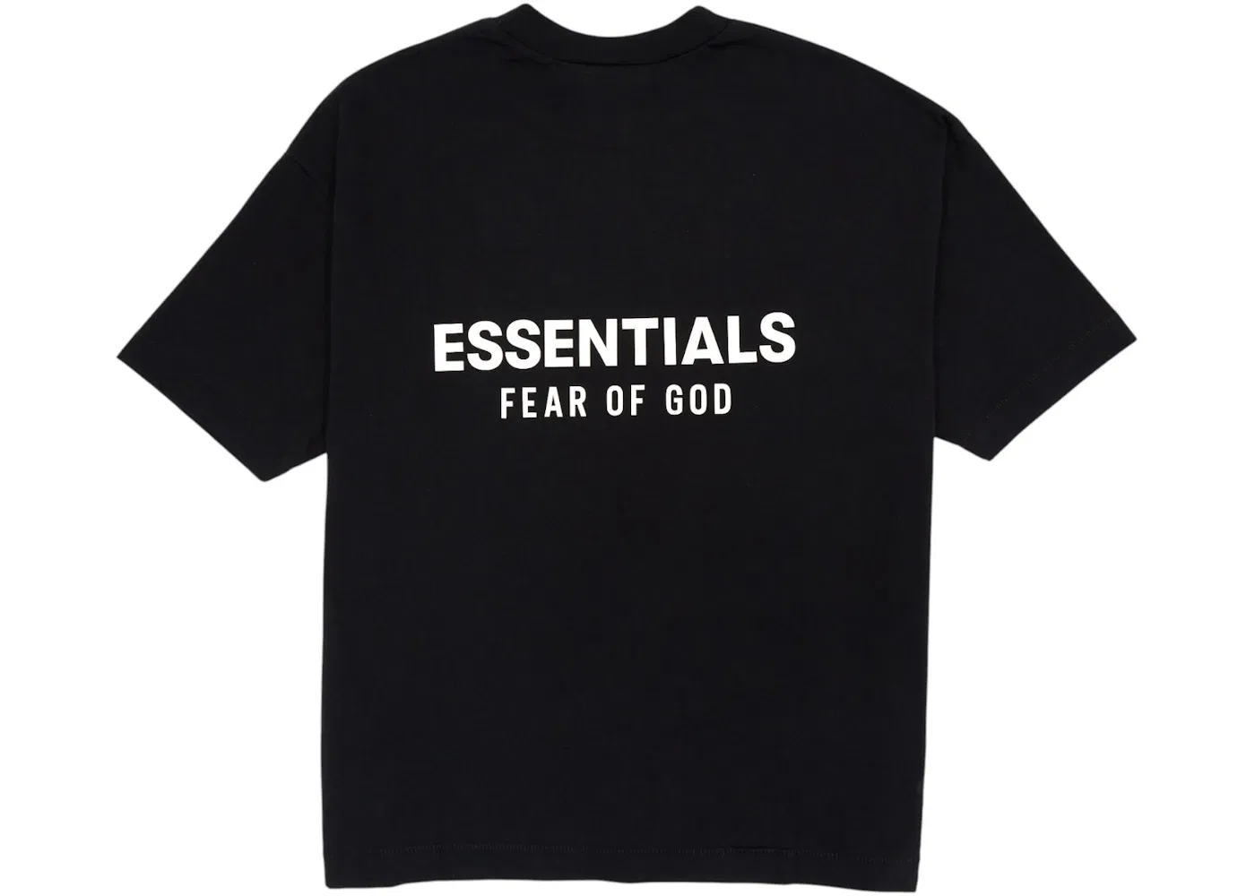 Мужская футболка с коротким рукавом Fear of God Essentials Tee, Jet Black — фото 2