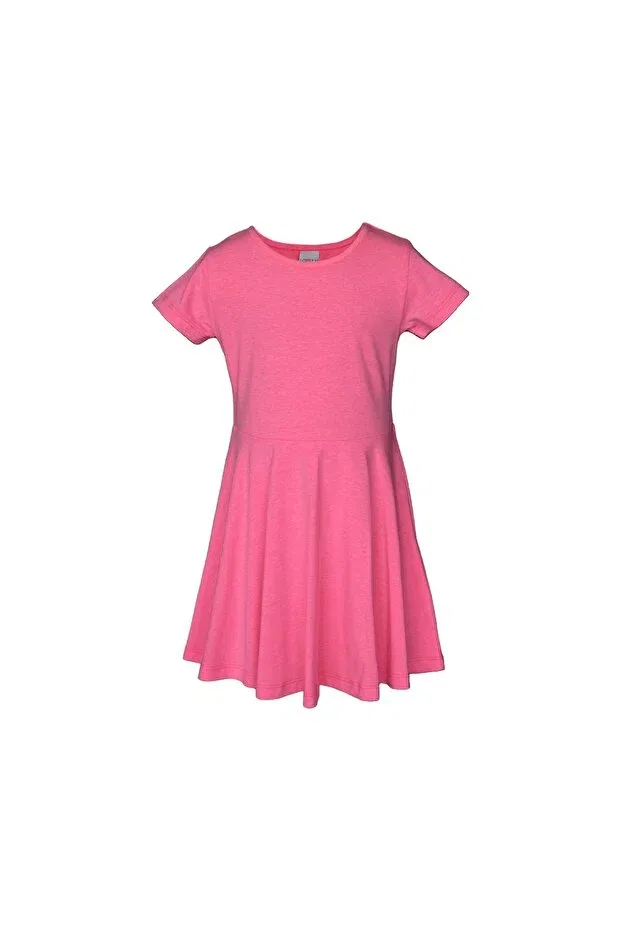 Детское платье для девочек хлопковое Lovetti, Neon Fuchsia