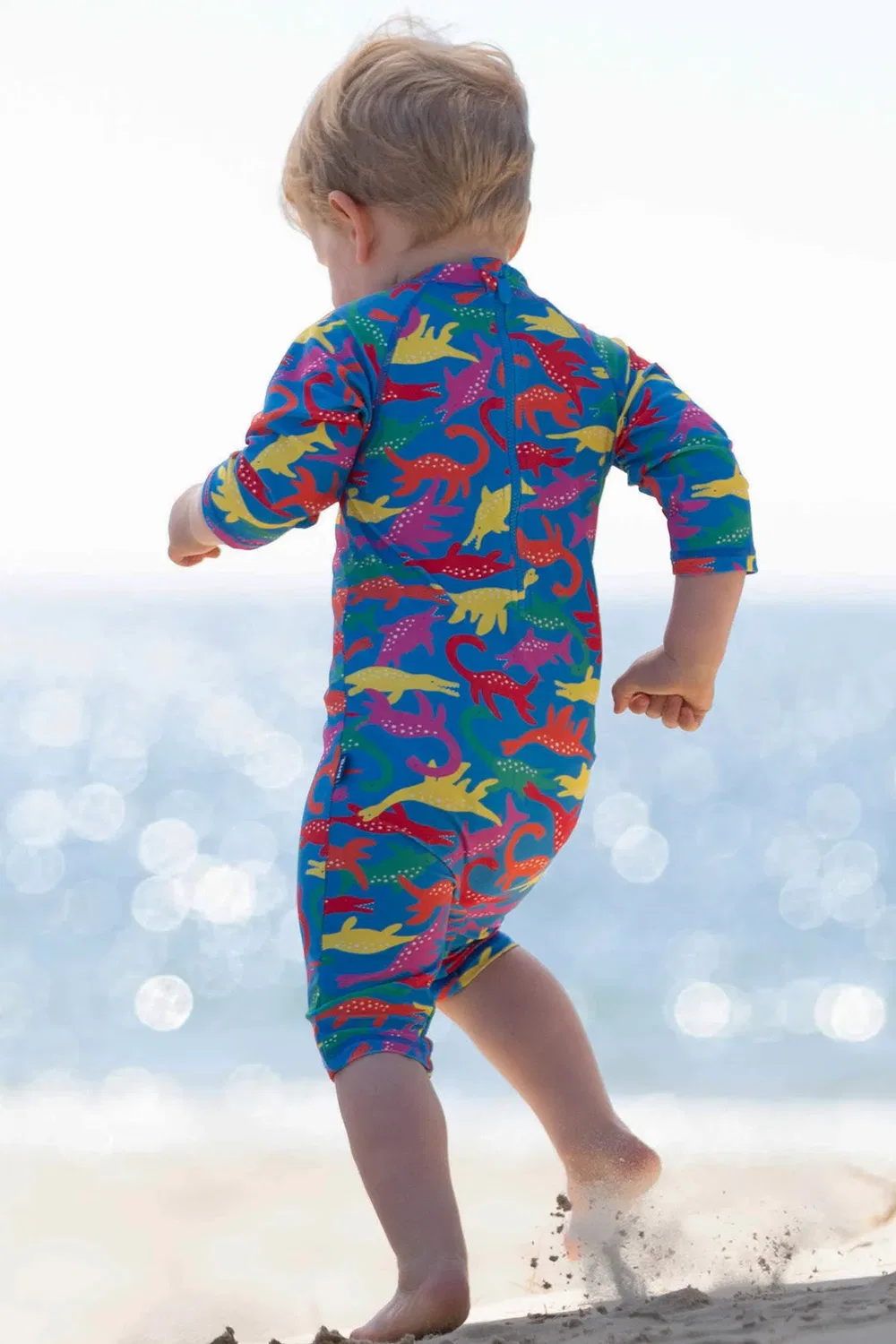 Детский слитник с принтом Sea Dino Kite, Multi — фото 3