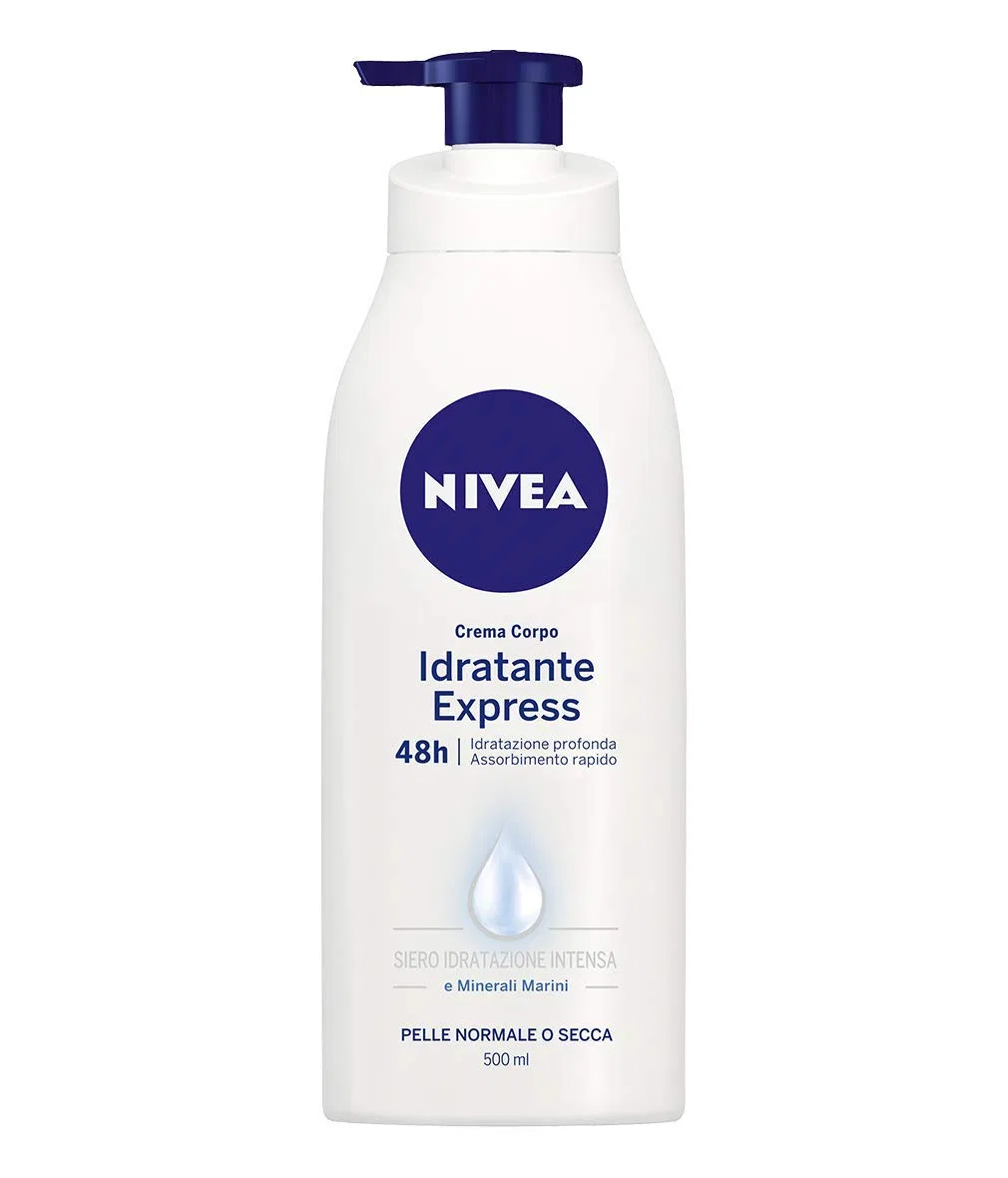 Увлажняющий крем для тела NIVEA Express, 500 мл