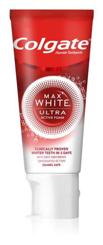 

Отбеливающая паста Colgate Max White Ultra Active Foam