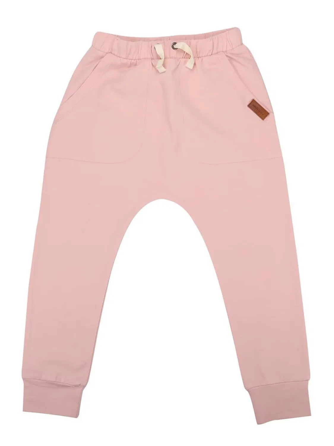 Брюки Walkiddy Regular Pants Unifarben Jogger в розовом цвете