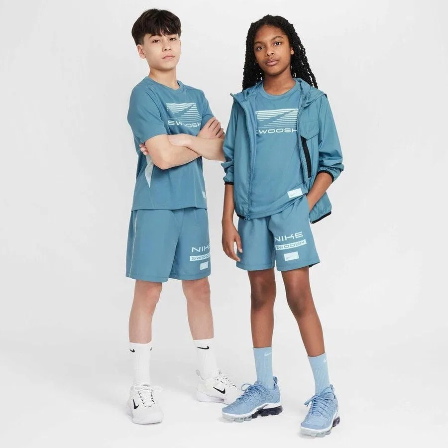 Детские шорты для спорта Nike Dri-FIT Woven, Синий