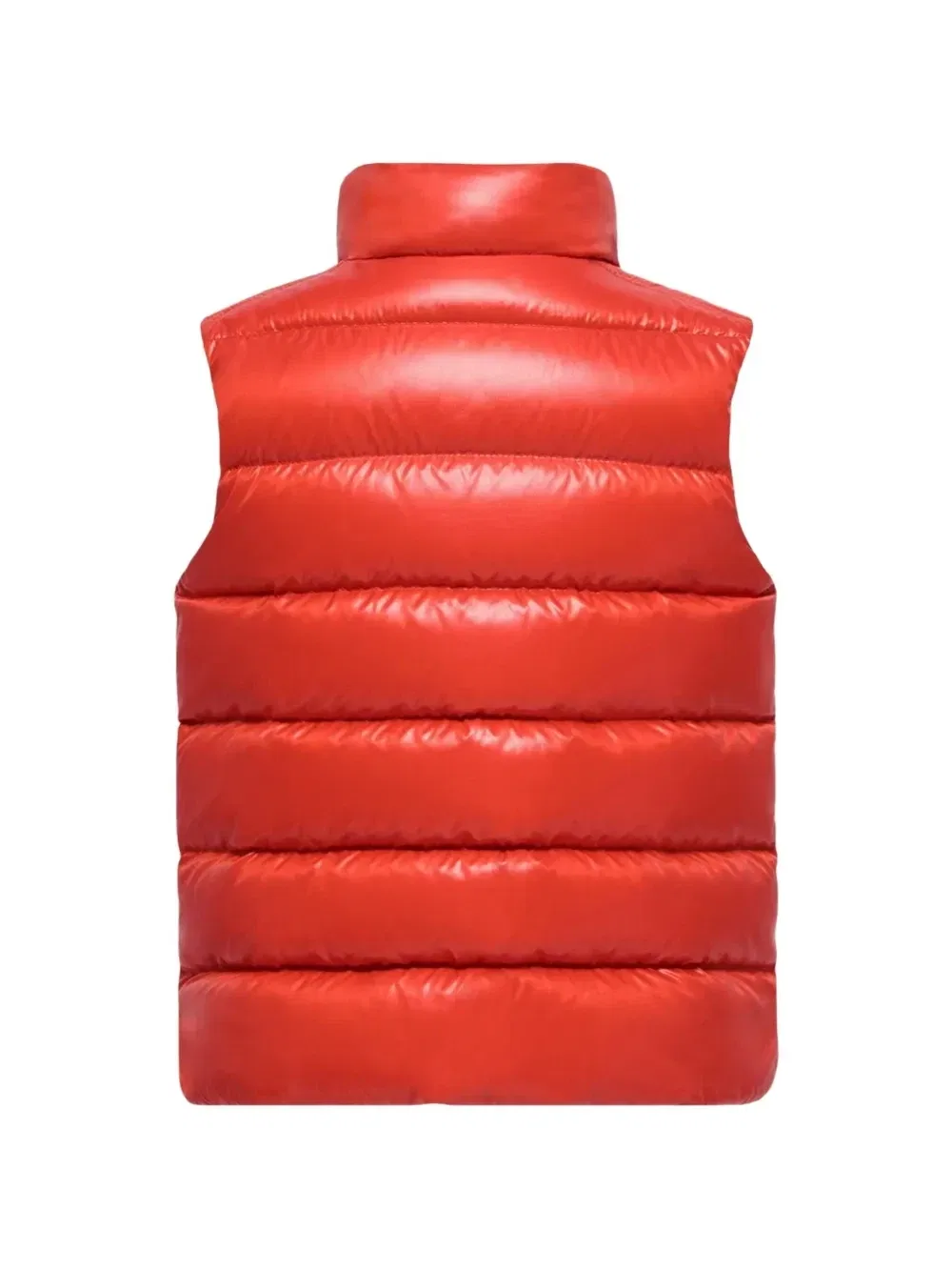 Стеганый жилет Tib Moncler Enfant, оранжевый — фото 2