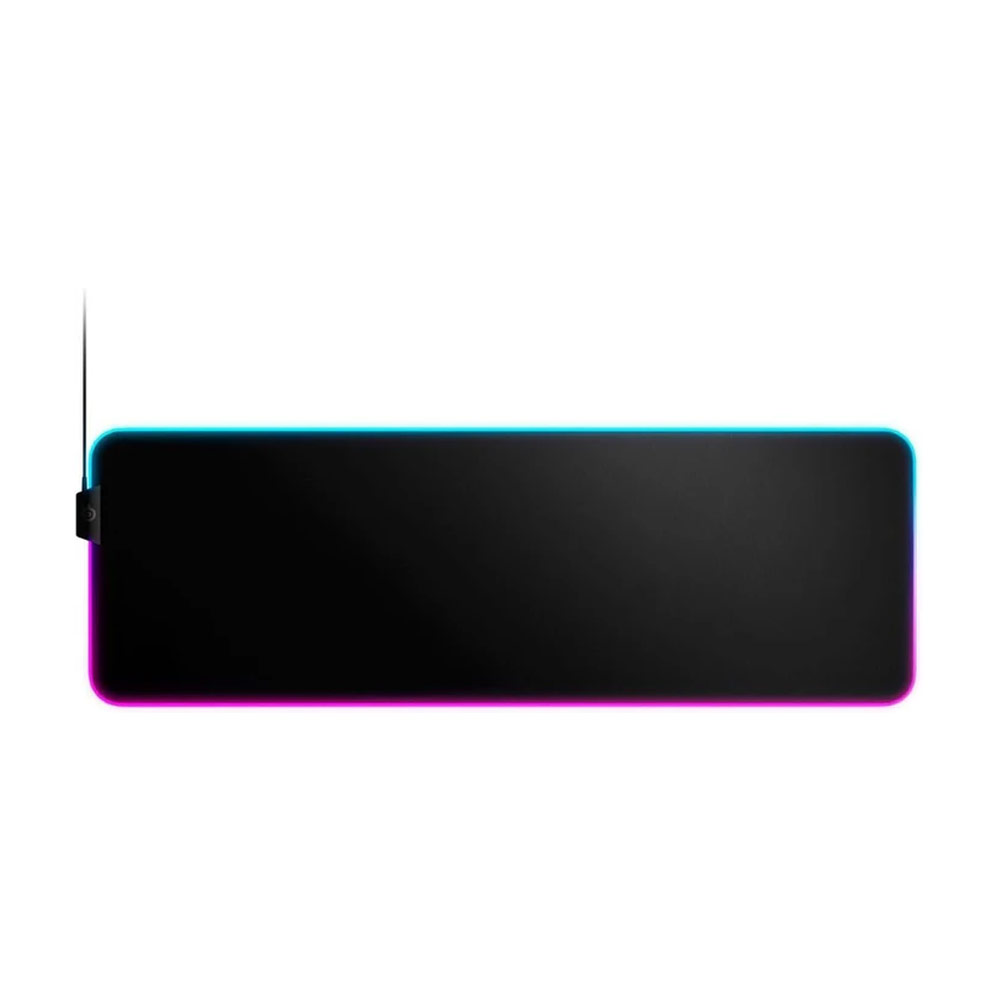 

Игровой коврик для мыши SteelSeries QcK Prism Cloth RGB, 63826, XL, чёрный