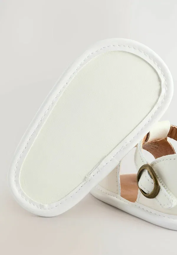 Туфли кожаные Regular fit Next White, белый — фото 4