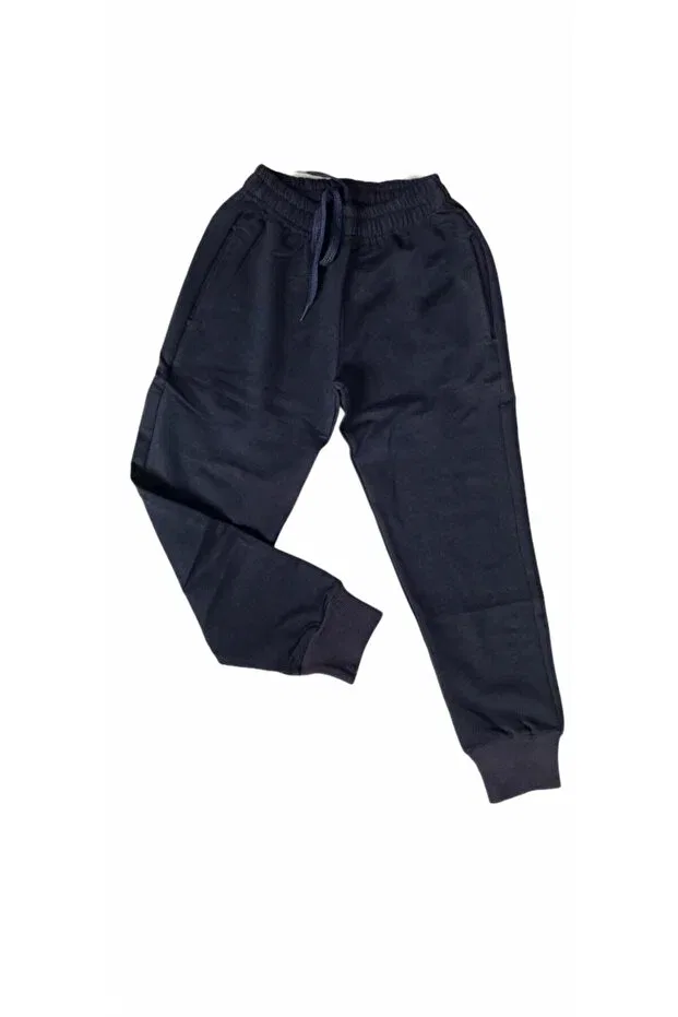 Детские спортивные штаны для девочек с эластичным манжетом Nacar, Navy Blue