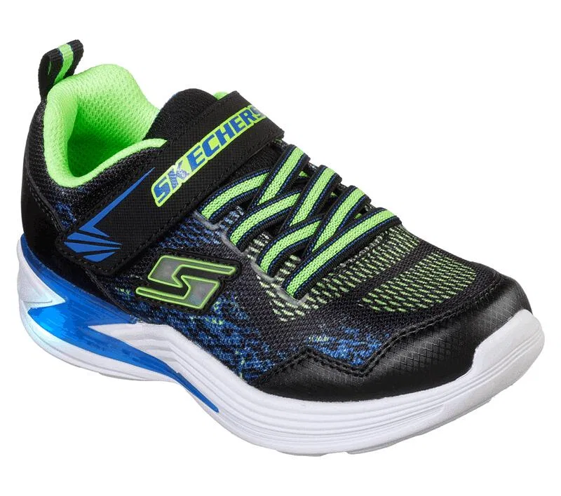 Детские кроссовки со светящимися акцентами S Lights Erupters III - Derlo Skechers, Bunt
