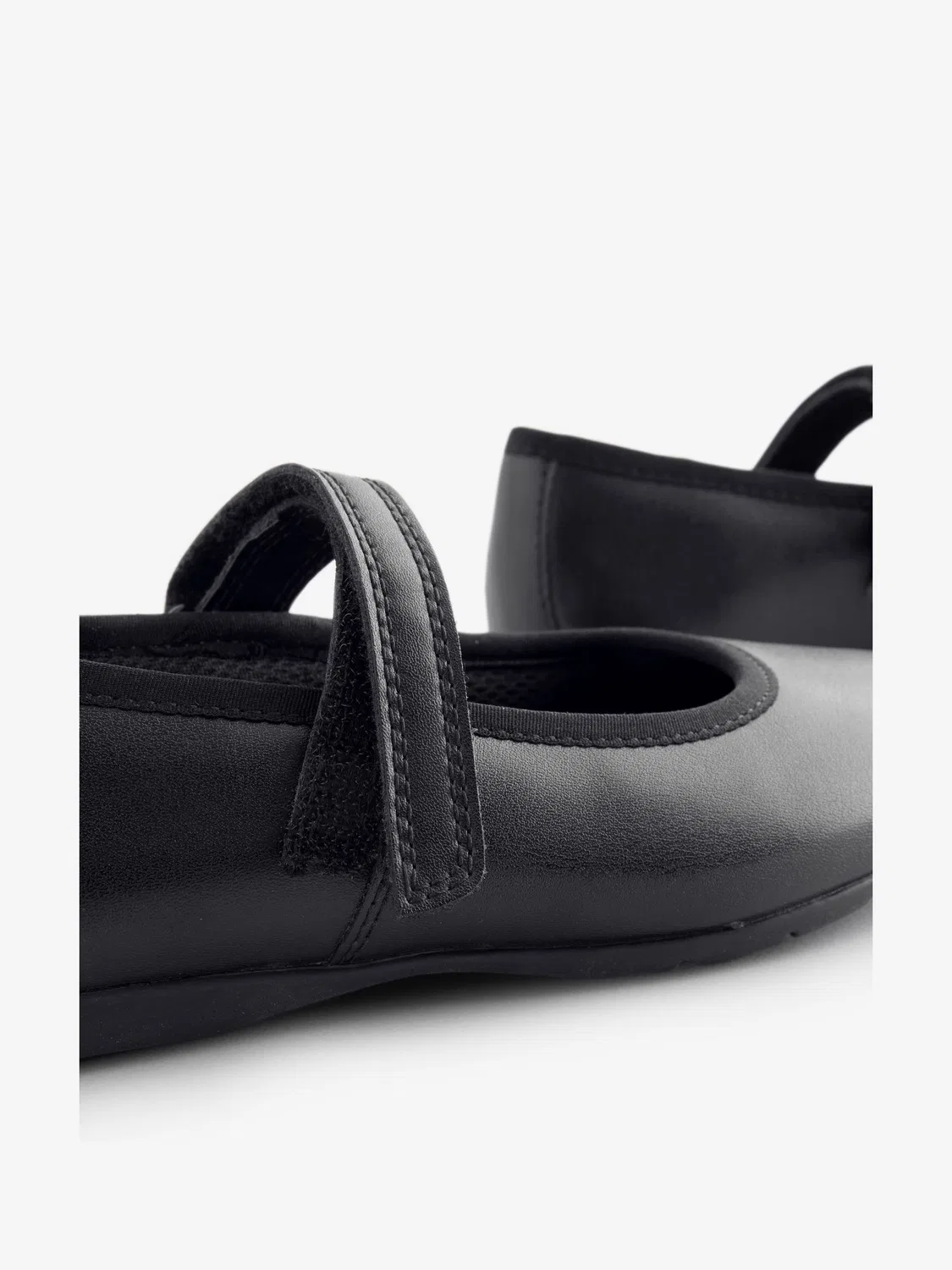 Туфли Clarks Мэри Джейн Dance Wish K, черная кожа, для девочек — фото 4
