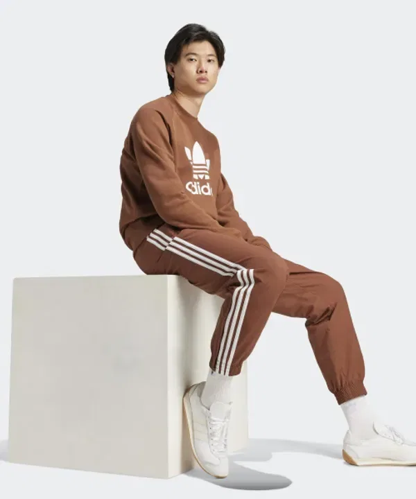 Тренировочные штаны Woven Firebird Track, Adidas, коричневый — фото 3
