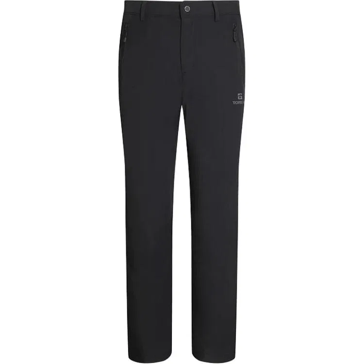 Детские брюки прямого кроя из тонкой ткани TOREAD, Black