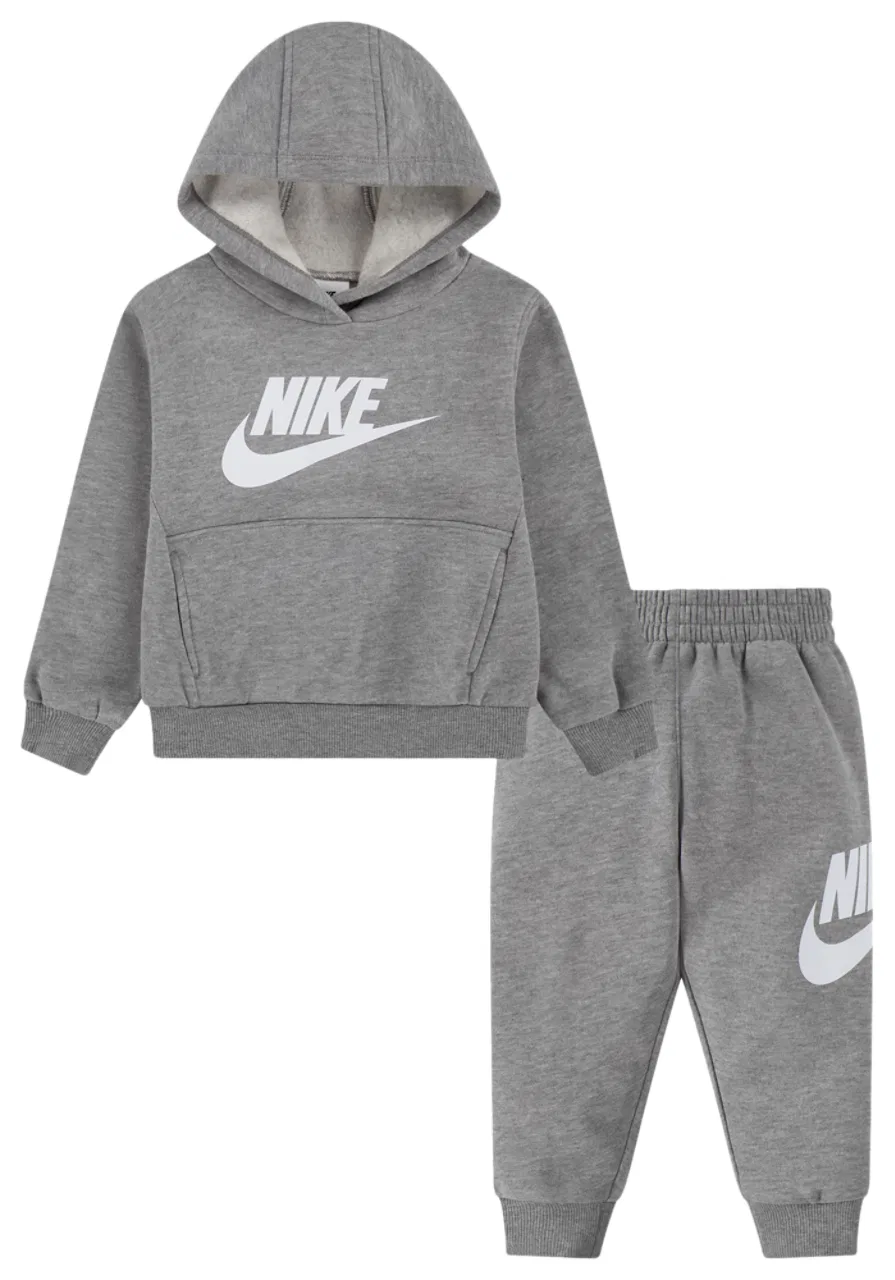 Спортивный костюм для мальчиков Club Fleece Nike, цвет Dark Grey Heather/Grey