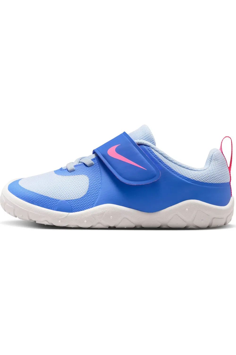 Кроссовки детские легкие на плоской подошве Swoosh 1 Essential Nike, 402 Medblu/Pnkglw — фото 3
