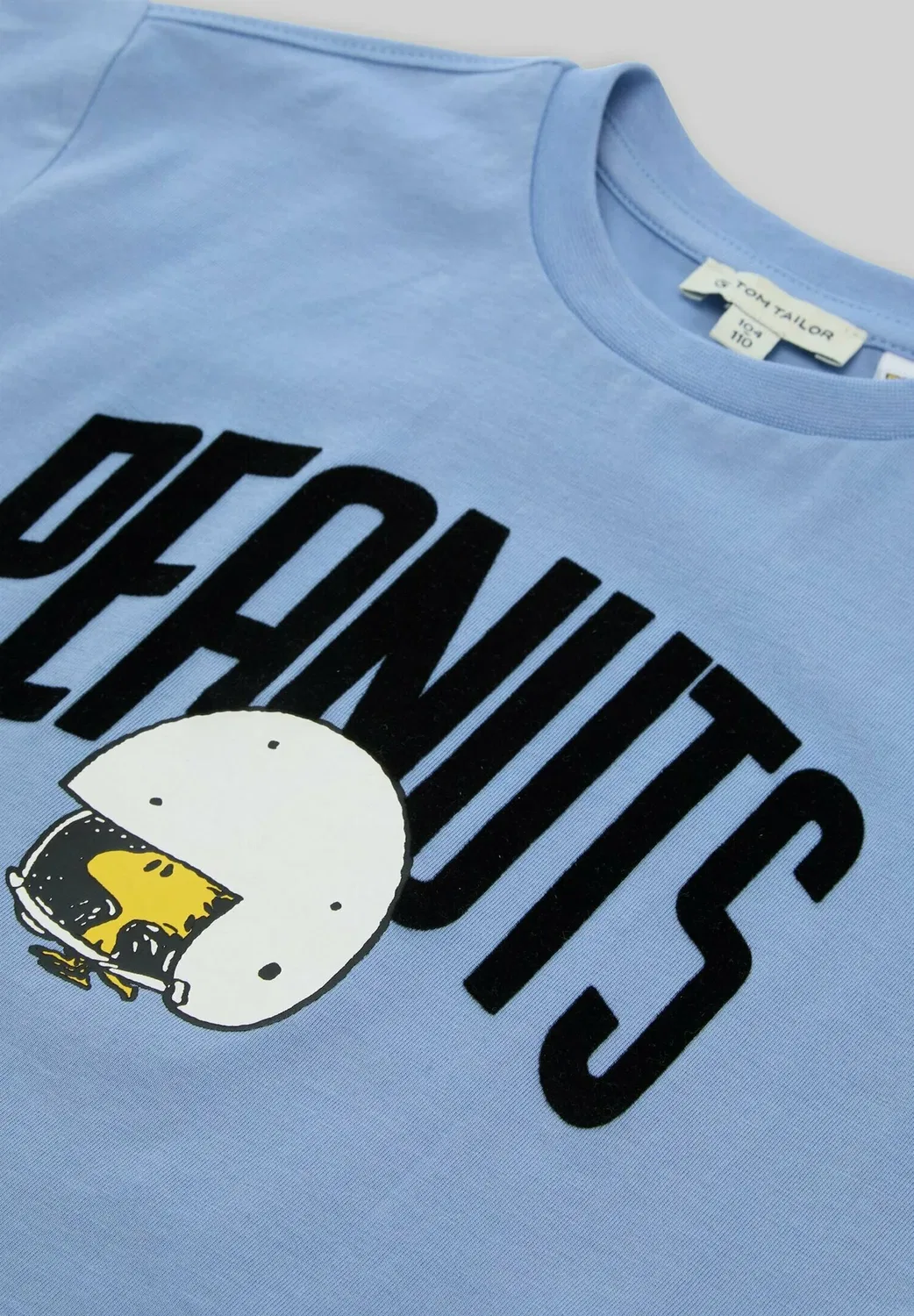 Футболка оверсайз с принтом Peanuts - футболка с принтом Tom Tailor, Light Blue — фото 3
