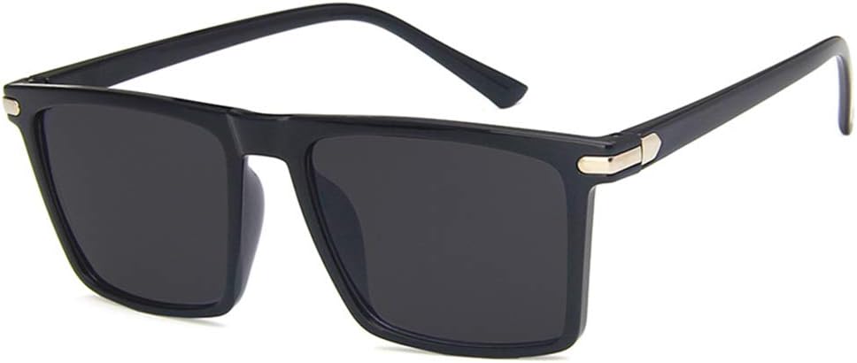 

Солнцезащитные очки Shiratori унисекс, модные, ярко-черные, серые, для отдыха и путешествий, прямоугольные, неполяризованные, с защитой от УФ-излучения UV400, Bright Black Lens color: Grey Anti-UVB: UV400 Frame width: 142 mm / 5