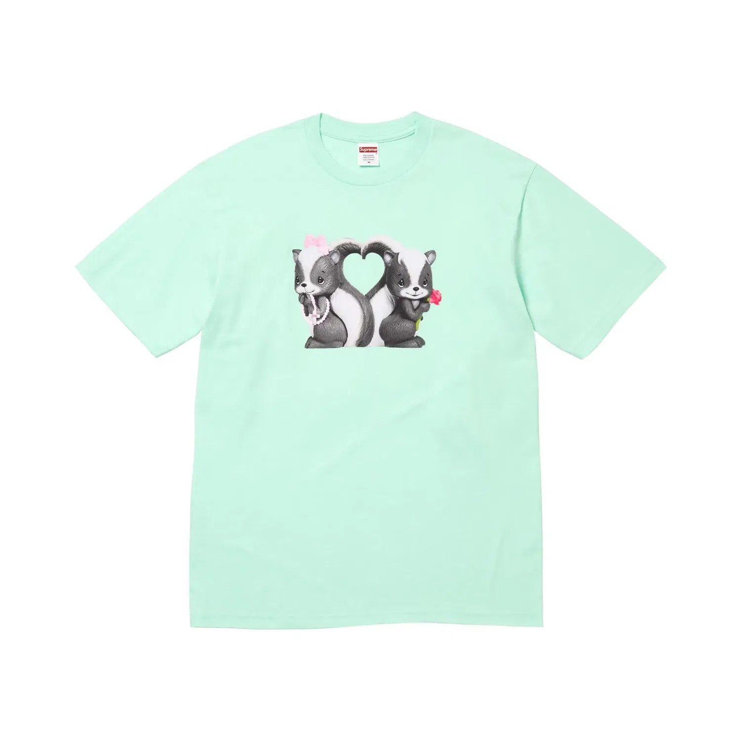 Футболка Supreme Skunk Tee, зеленый