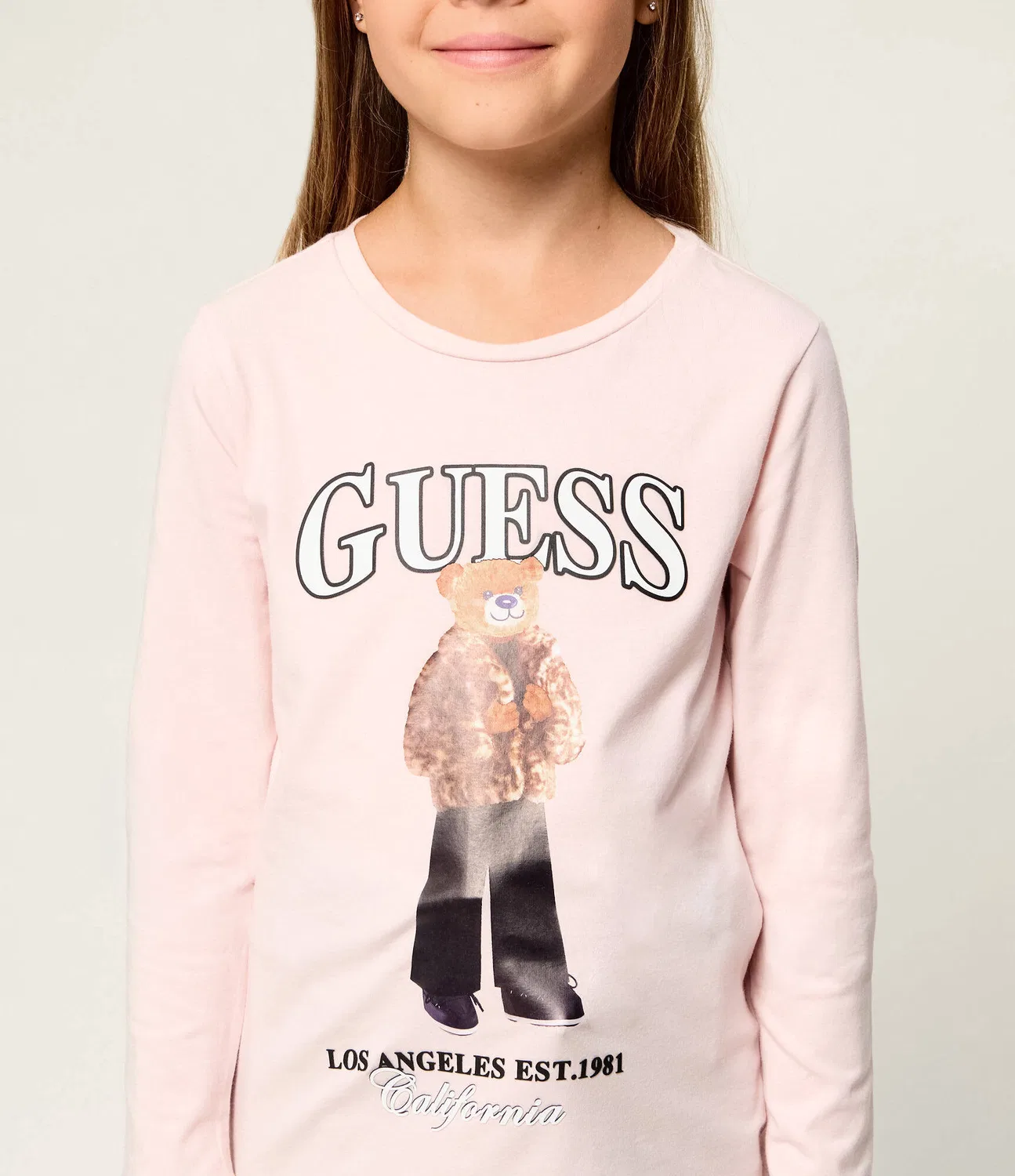 Блузка с длинным рукавом Guess, Rosa — фото 4