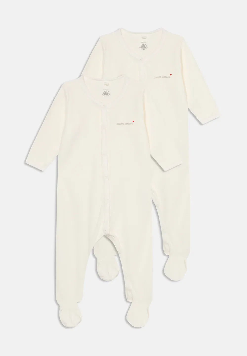 Велюровая пижама Bebe Couche 2 Dors Bien - Пижама Petit Bateau, Variante — фото 3