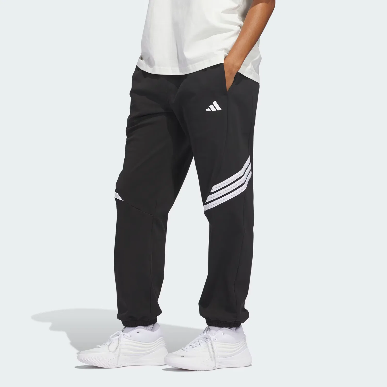 Женские флисовые штаны с технологией Climawarm Crazy Warm Adidas Performance, черный