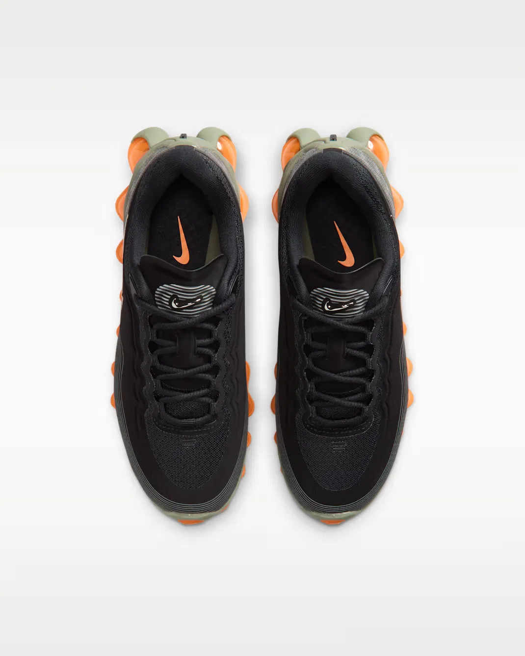 Кроссовки для детей постарше Nike Air Liquid Max, Black/Light Army/Pure Platinum/Metallic Silver — фото 4