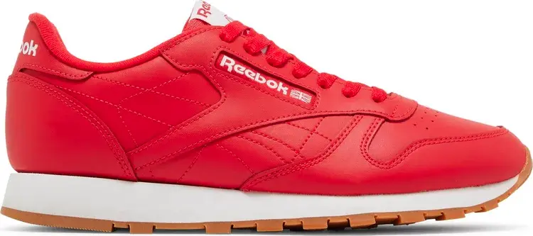 Кроссовки Reebok Classic Leather, красный