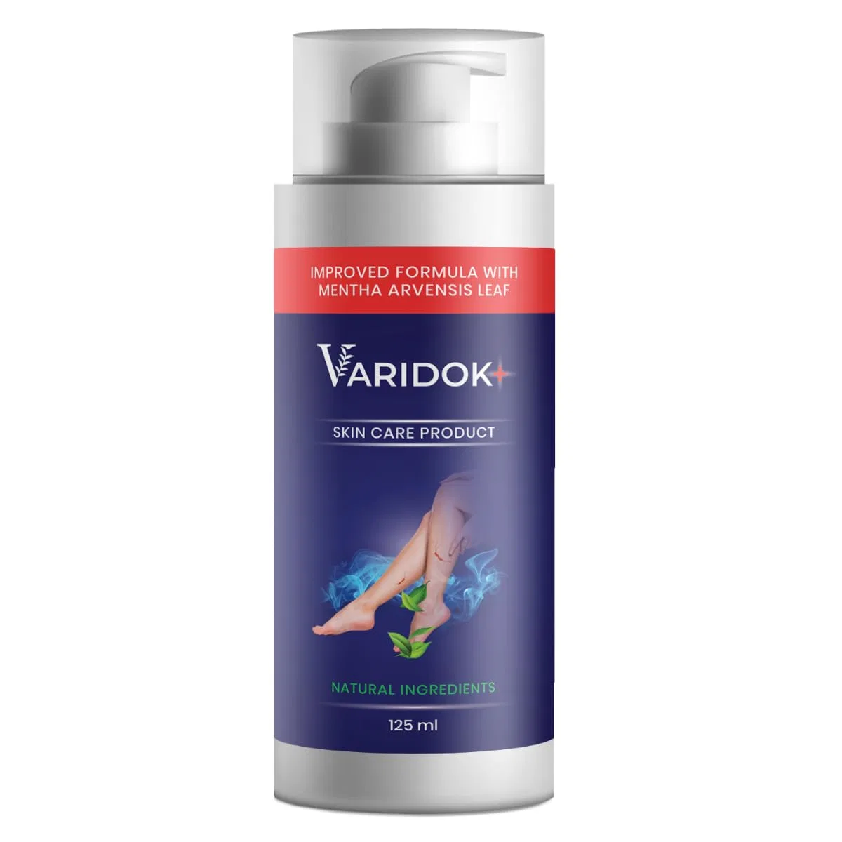 Крем для ног Varidok+ с эвкалиптом, 125 мл