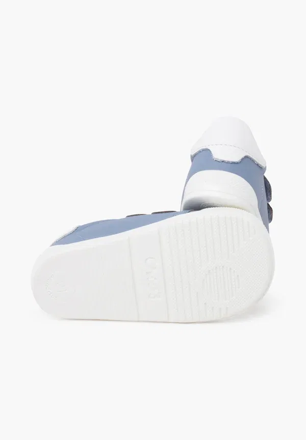 Ботинки кожаные Baby shoes Pisamonas, azul, синий — фото 4