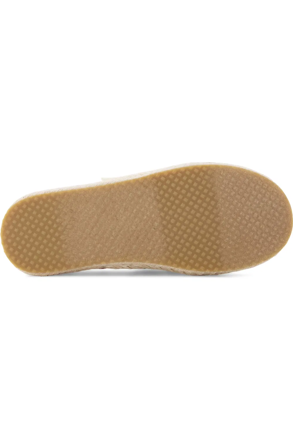 Детские эспадрильи на шнуровке с вышивкой вишни Carolina TOMS, Natural — фото 4