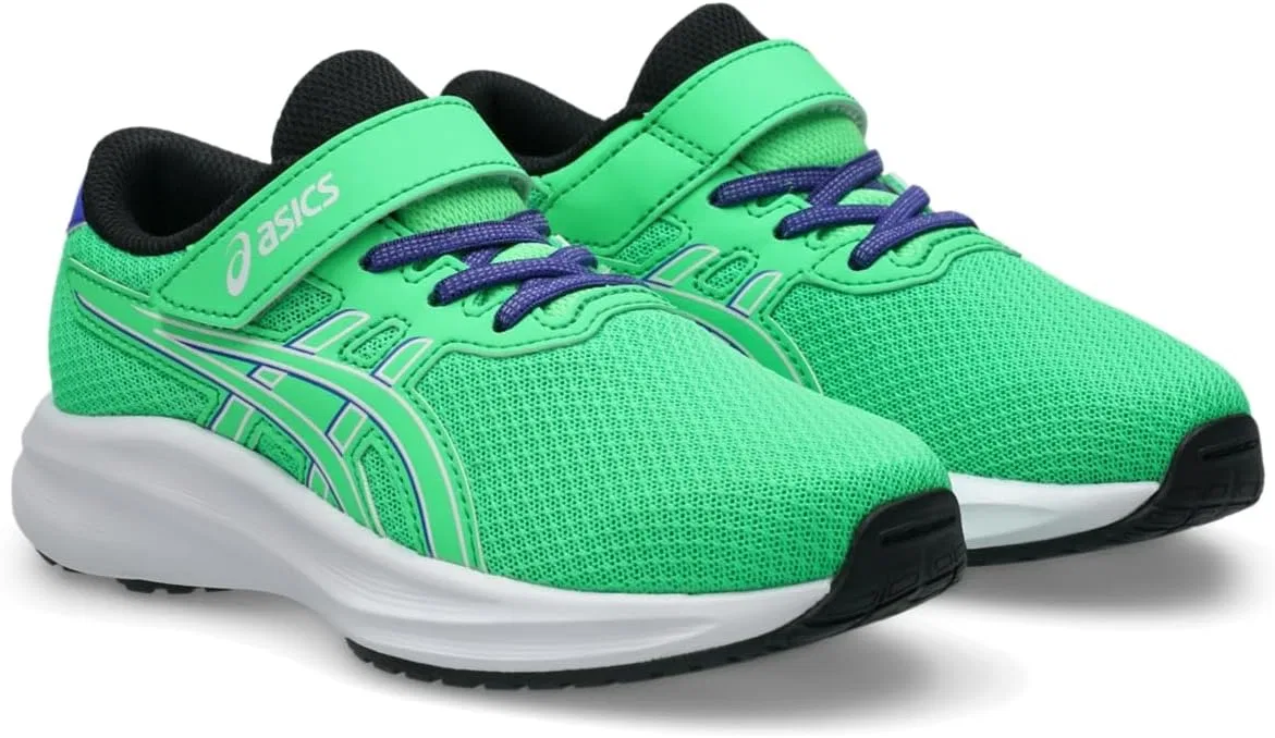 Детские беговые кроссовки для мальчиков PRE Excite 11 PS ASICS, Vital Green/Cobalt Burst — фото 2