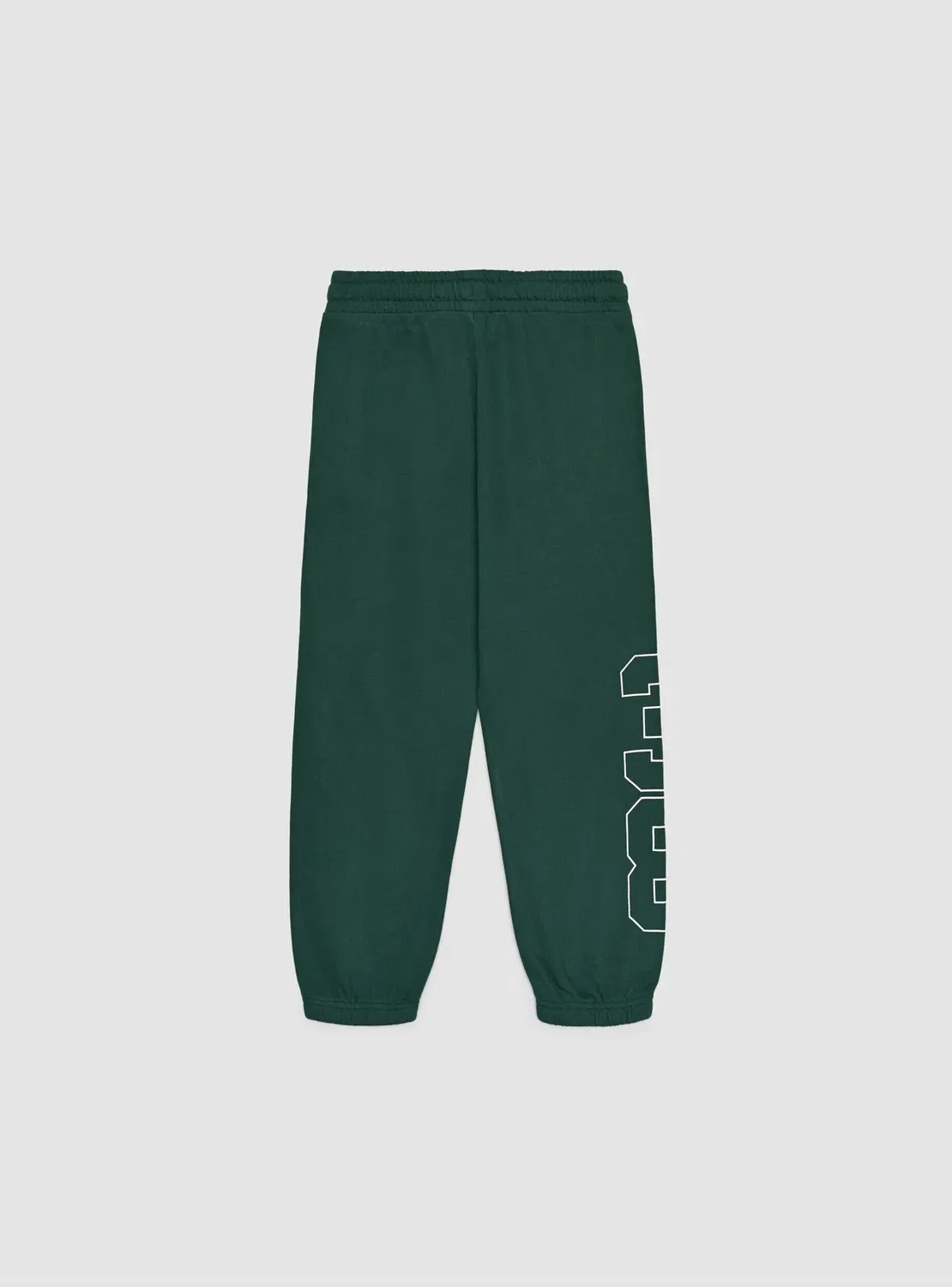 Pantaloni Tuta Lunghi Con Stampa College - спортивные штаны Terranova, Dark-Green — фото 2